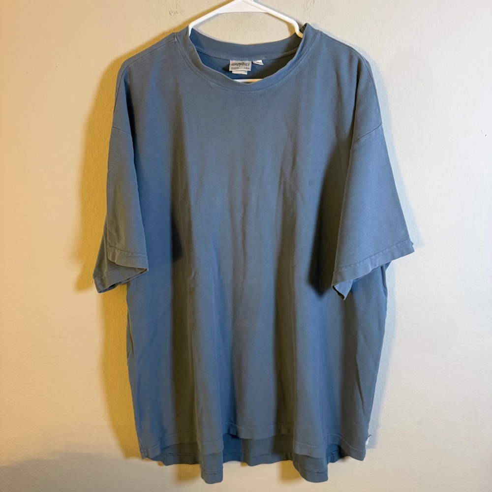 Vintage Gramicci Original Freedom T-Shirt Mens XXL Blue Made in USA Cotton Tee